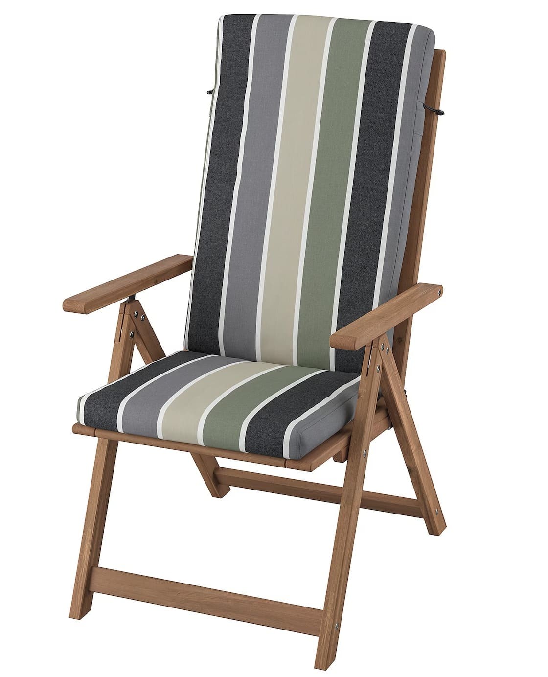 La nueva silla de jardín reclinable con tinte marrón claro NÄMMARÖ de Ikea