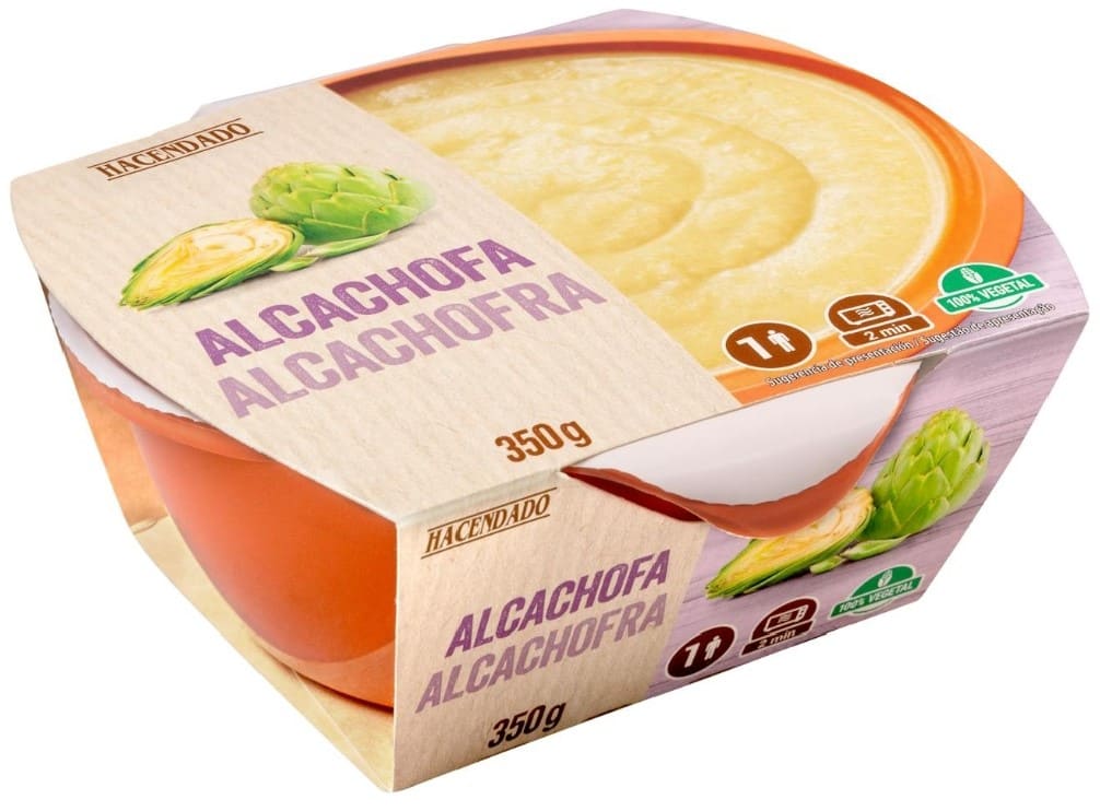 Crema de alcachofa Hacendado