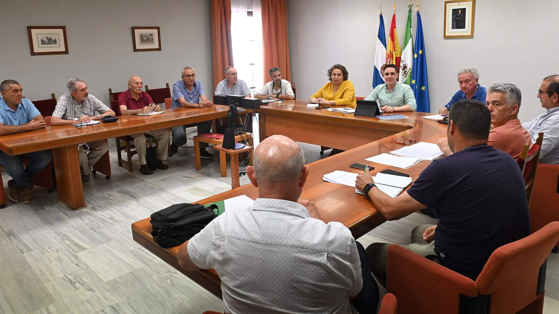 Jaime Espinar mostró el compromiso del Gobierno Local con el Plan Contra el Cambio Climático