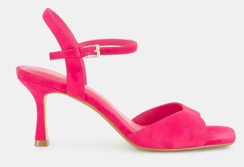 Sandalias en piel con tacón embudo - Línea Atelier