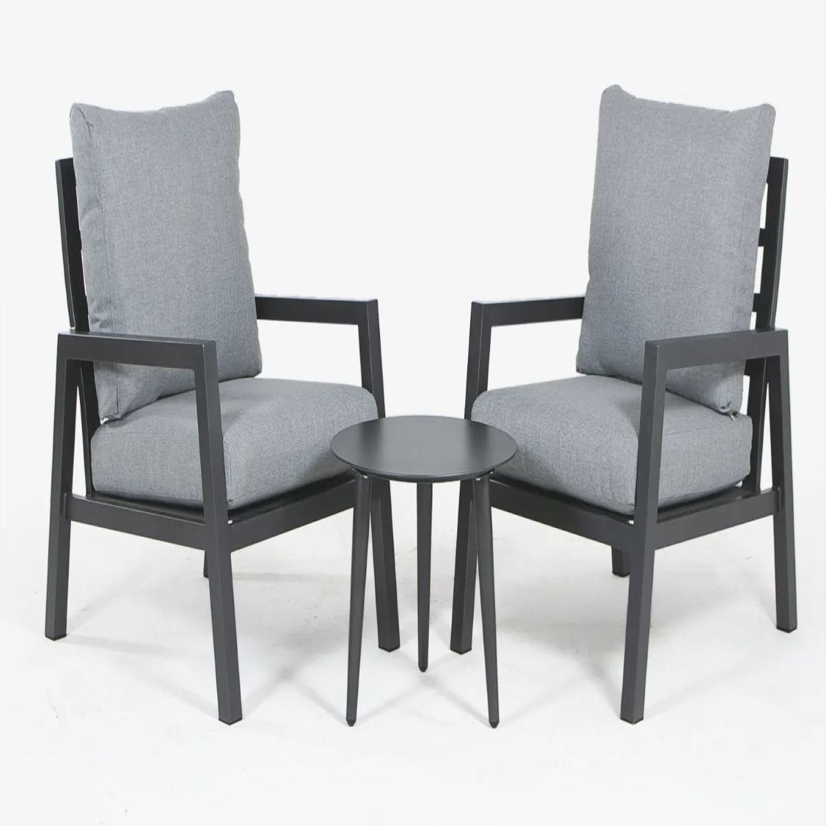 Conjunto de mesas y sillas para jardín de 2 plazas