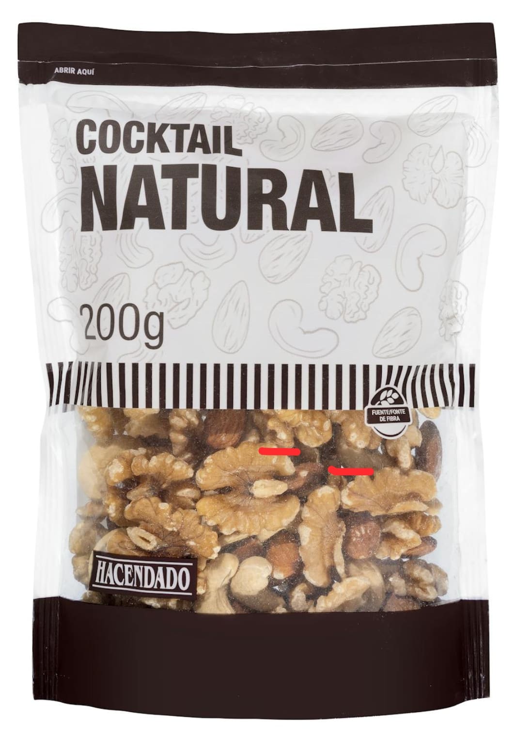 Cocktail natural Hacendado