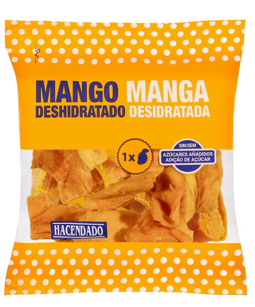 Mango deshidratado