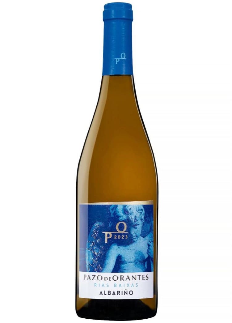 Vino blanco albariño D.O. Pazo de Orantes
