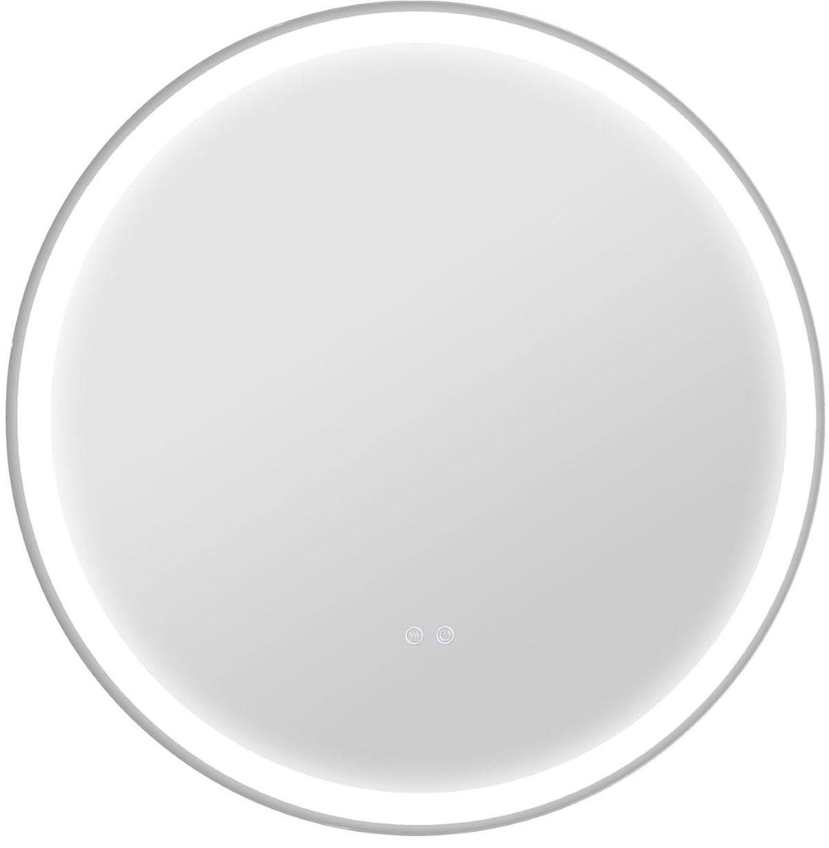 Espejo de baño con luz LED, táctil y antivaho kleankin de Amazon