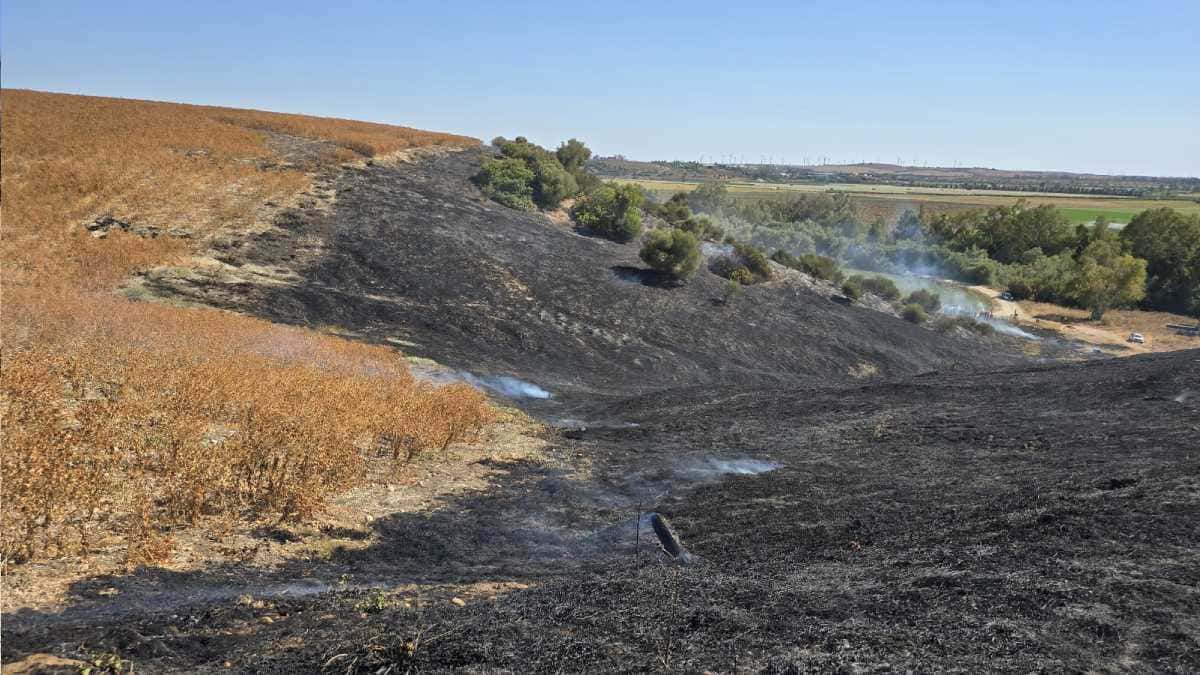 Incendio en los Cerros de la Ina