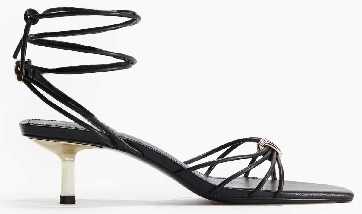 Sandalias de tacón con tiras de H&M