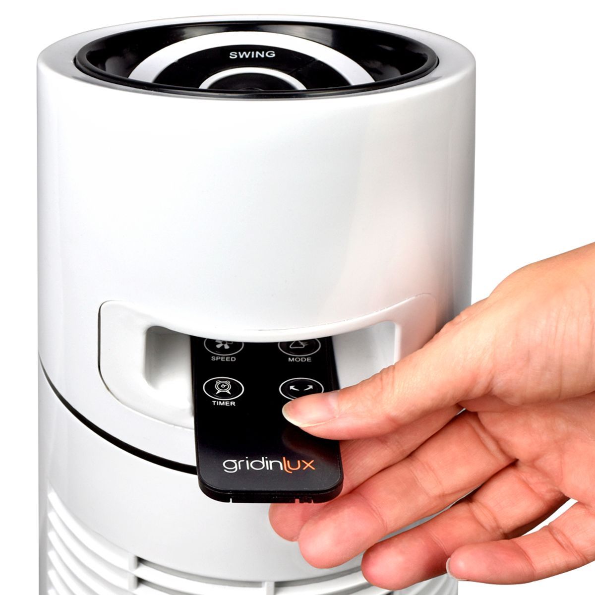 Climatizador portátil oscilante Gridinlux de Carrefour