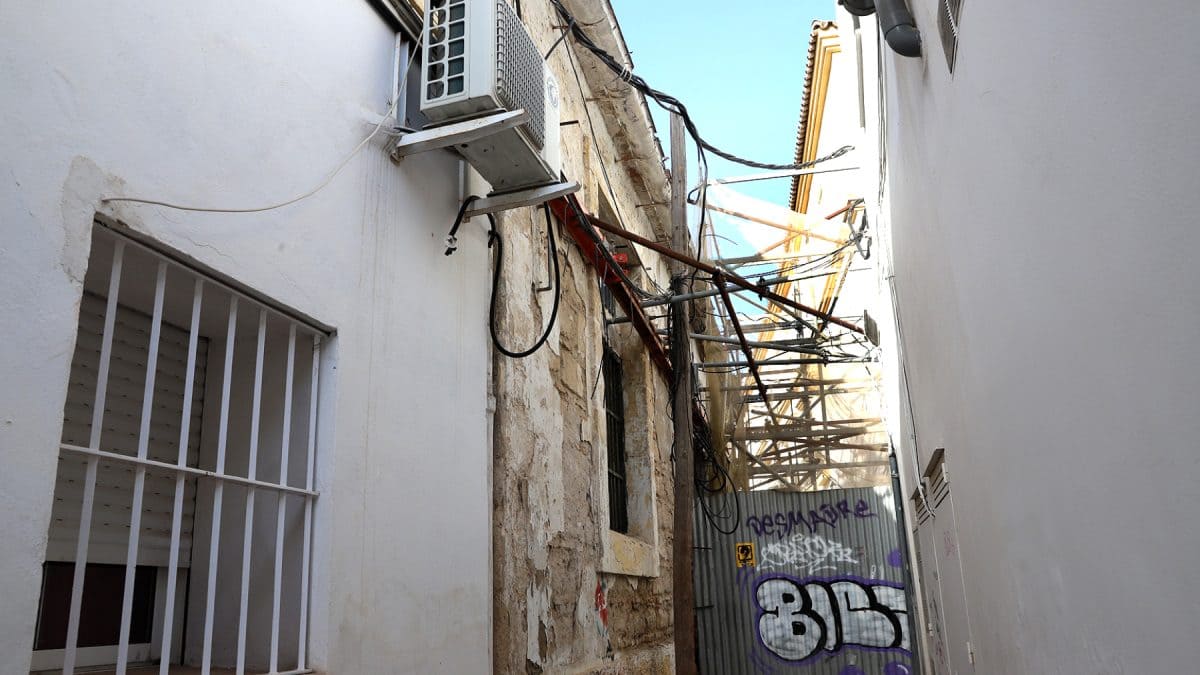 Estado actual de la Plaza Cocheras