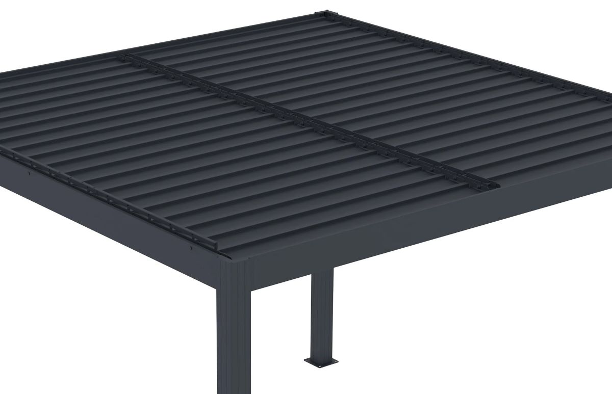 Pérgola bioclimática de aluminio SANTA de Leroy Merlin