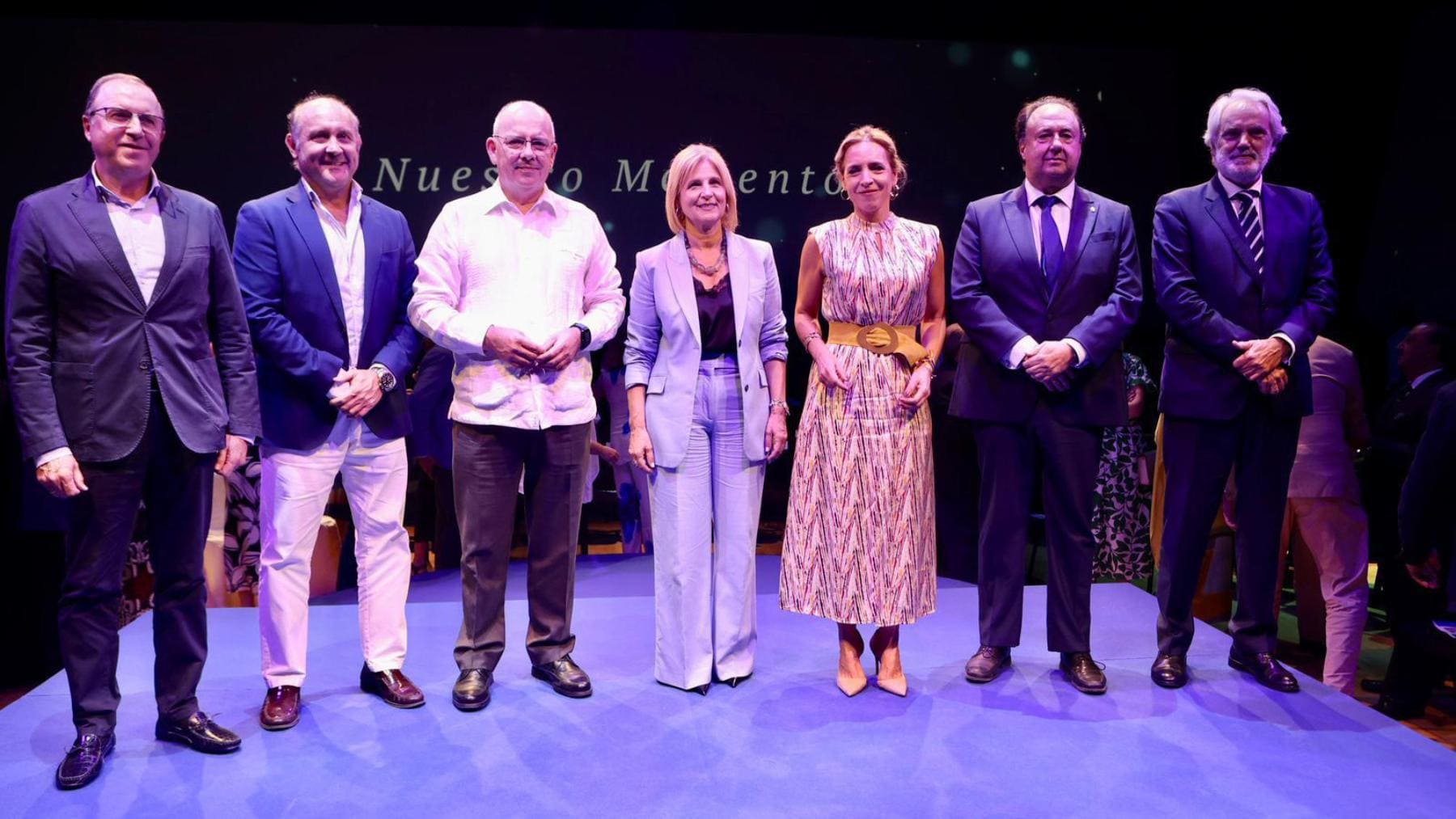 Personalidades en la presentación de la candidatura a Capital Europea de la Cultura