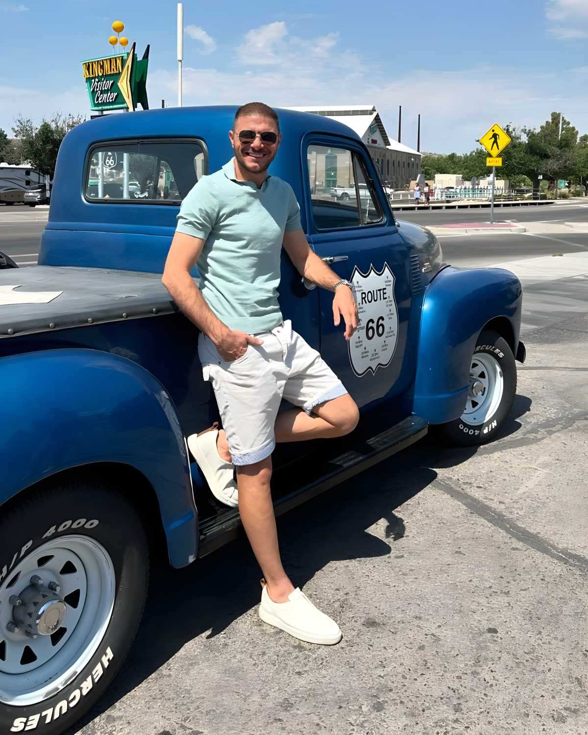 Joaquín durante el viaje por Estados Unidos | Instagram