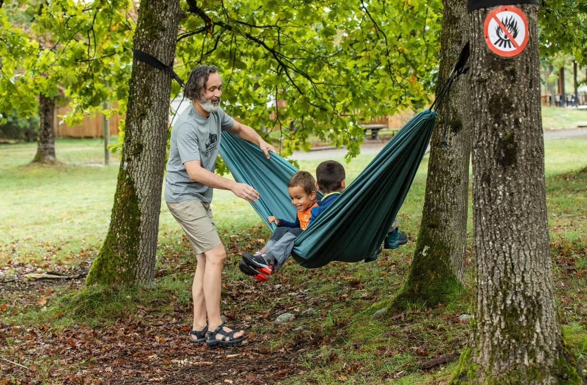 La hamaca de camping para una persona Quechua Basic de Decathlon