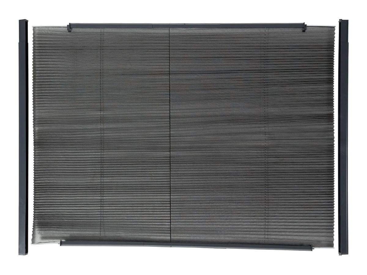 Mosquitera telescópica plisada para ventana