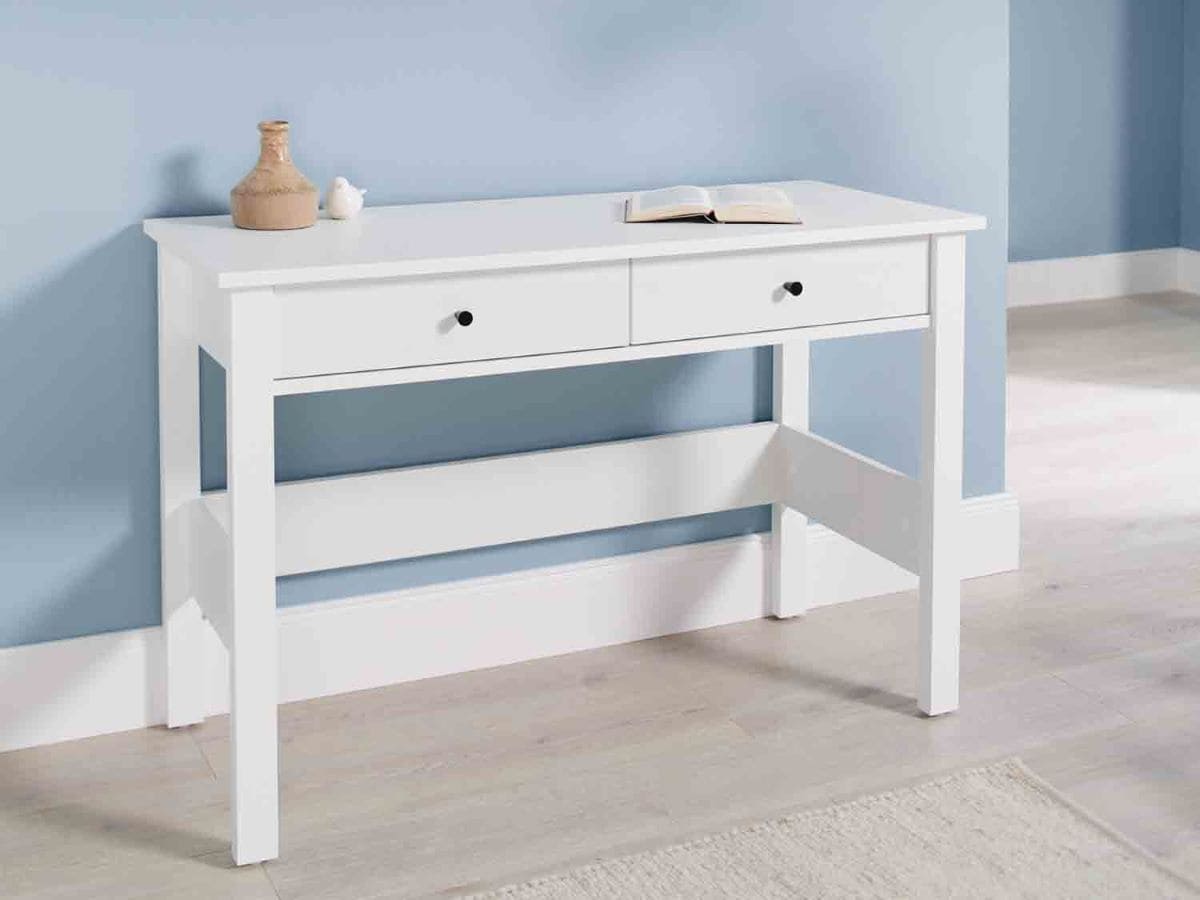 Consola con 2 cajones