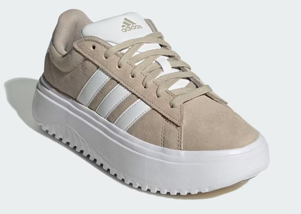 Las nuevas zapatillas Grand Court Platform de Adidas