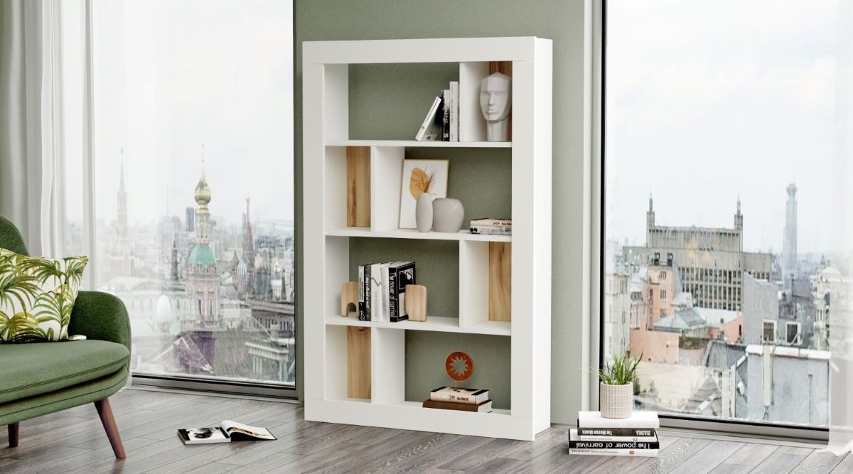 Estantería de diseño modelo Luvio de Carrefour