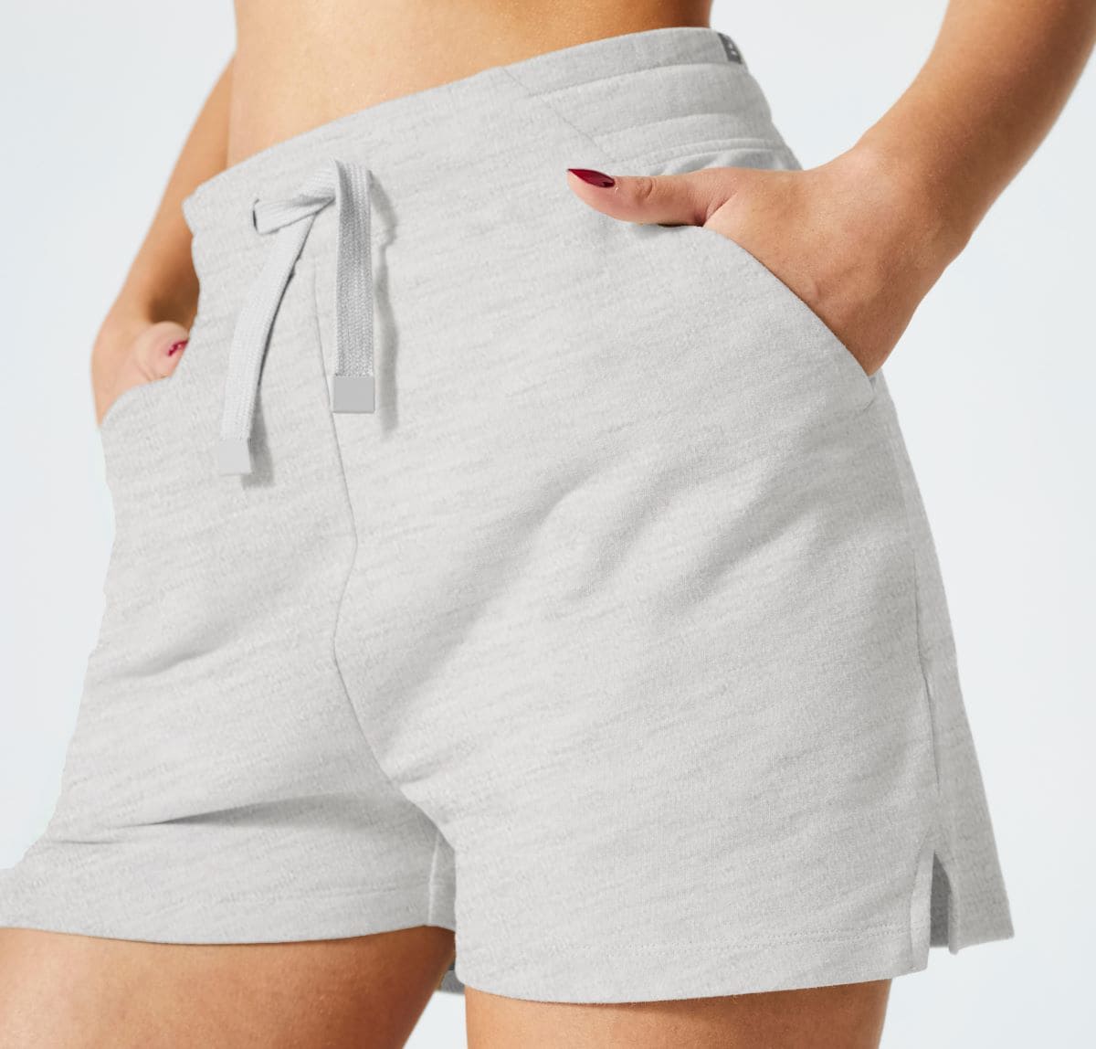 Short fitness algodón bolsillo 520 Mujer Domyos de Decathlon
