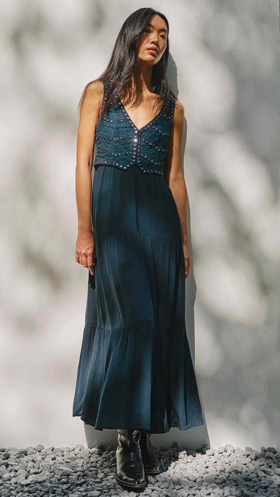 Vestido cuerpo chaleco de Sfera