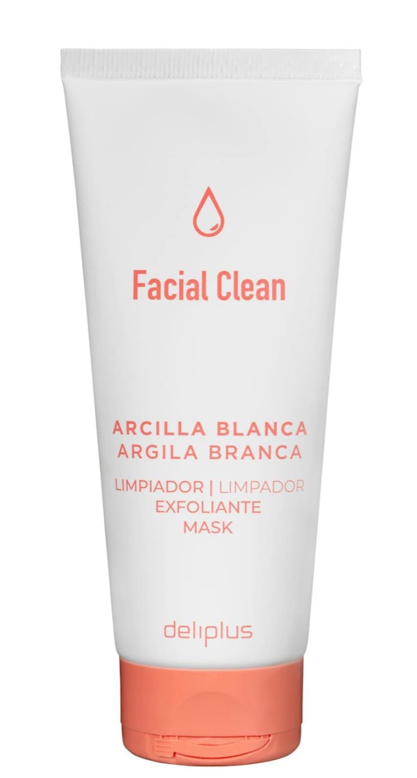 Limpiador, exfoliante y mascarilla Arcilla Blanca Facial Clean