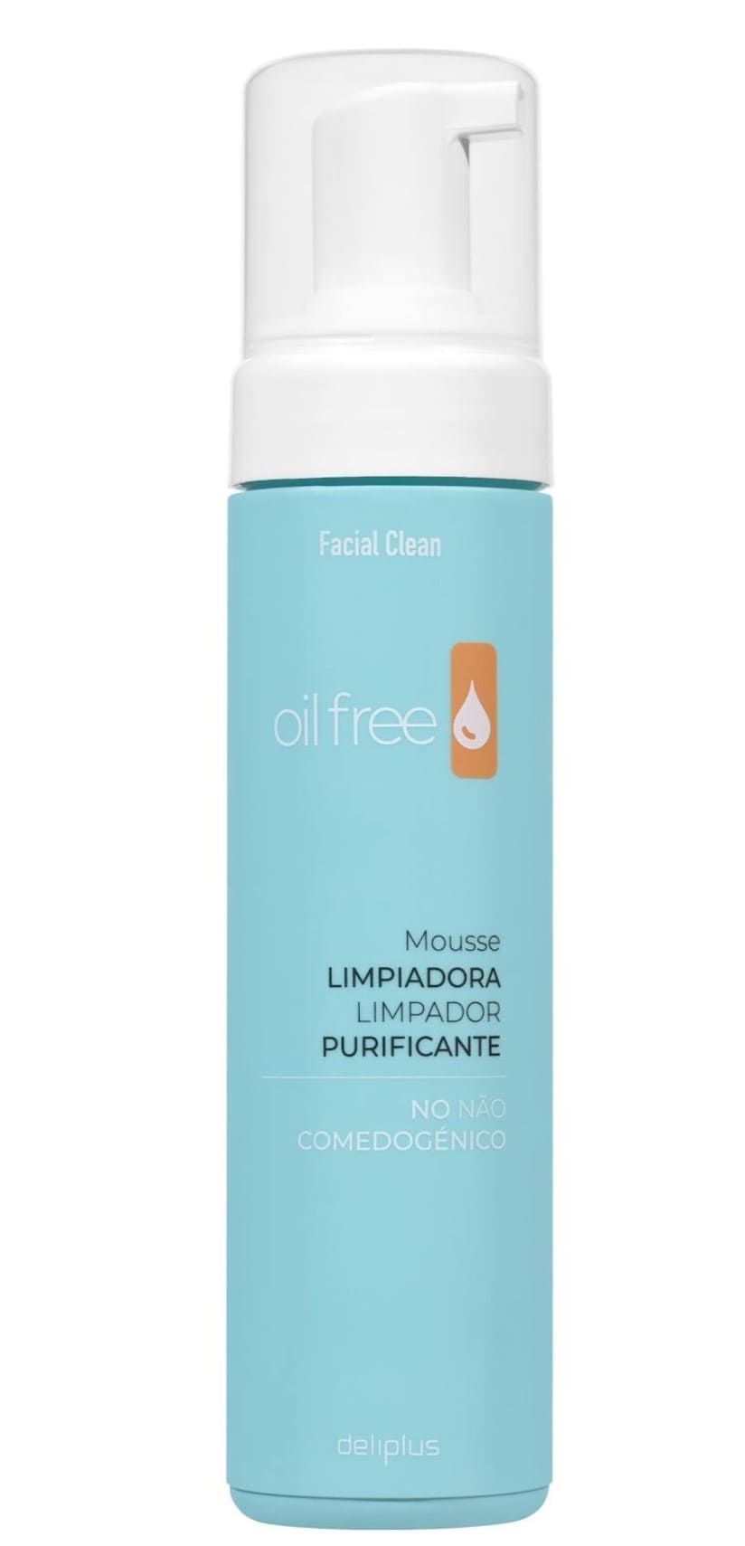 Mousse facial limpiadora purificante Deliplus Oil Free
