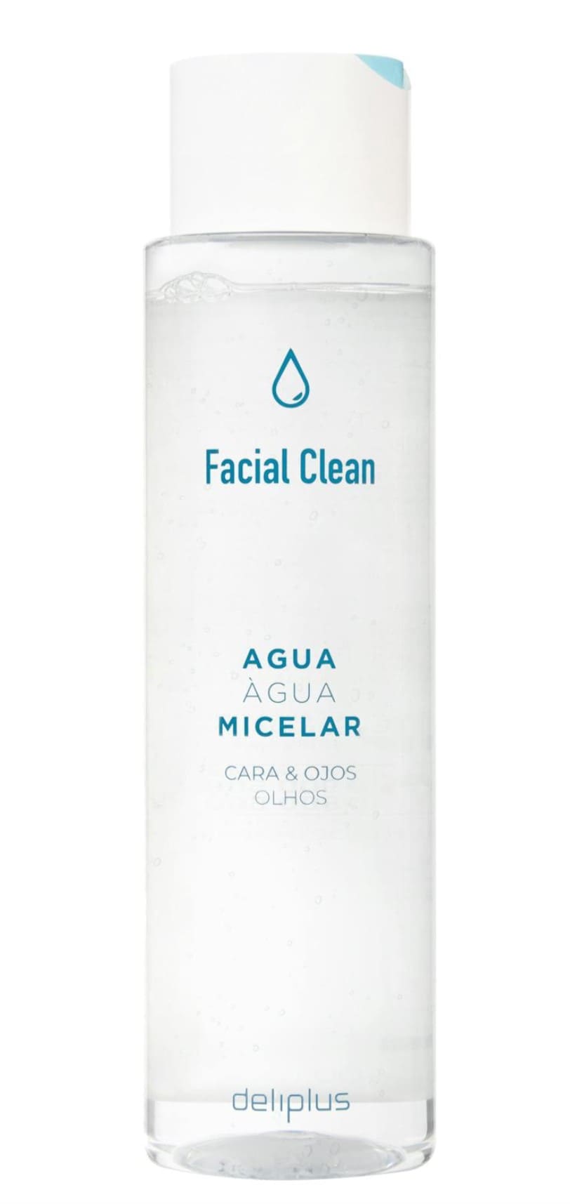 Agua micelar cara y ojos Facial Clean Deliplus