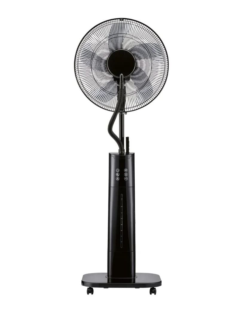 Ventilador de pie con función de rociado nebulizado