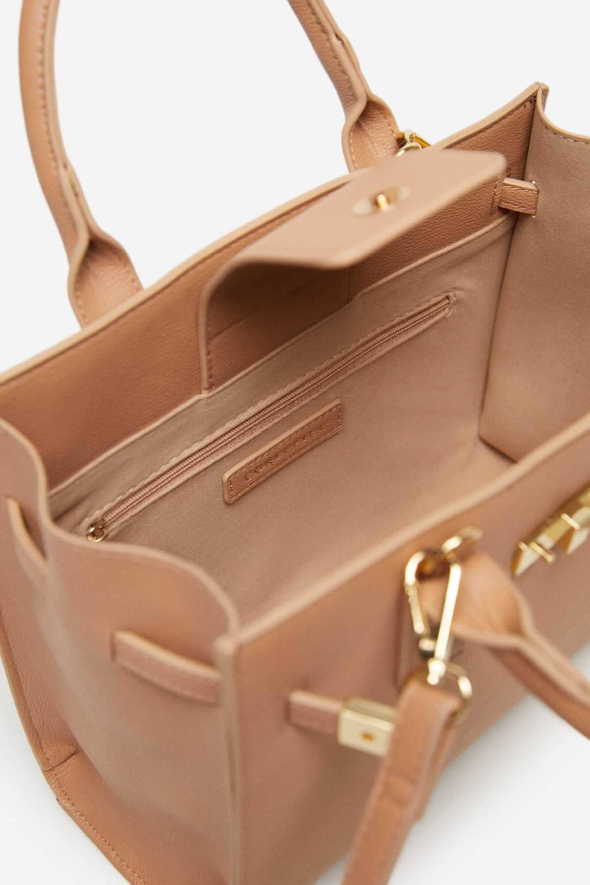 Cortefiel Bolso shopper belted