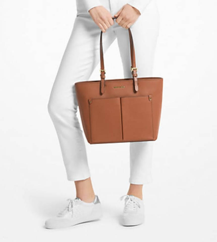 El bolso tote Jet Set mediano con bolsillo de Michael Kors