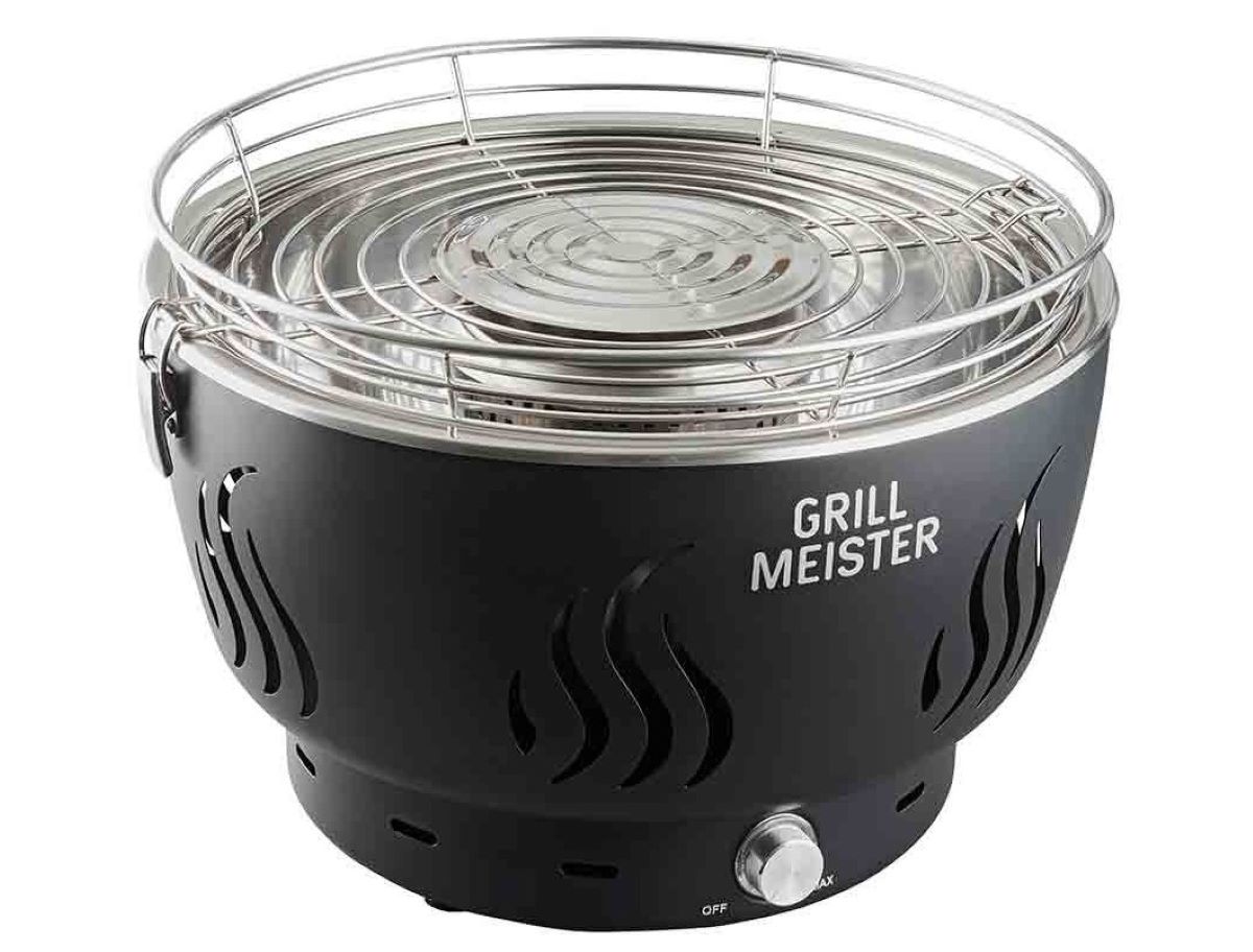 Barbacoa de carbón con ventilación activa Grill Meister de Lidl