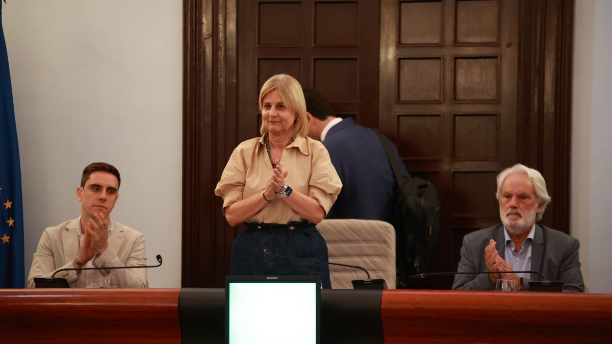 María José García-Pelayo en el Pleno | Cristo García