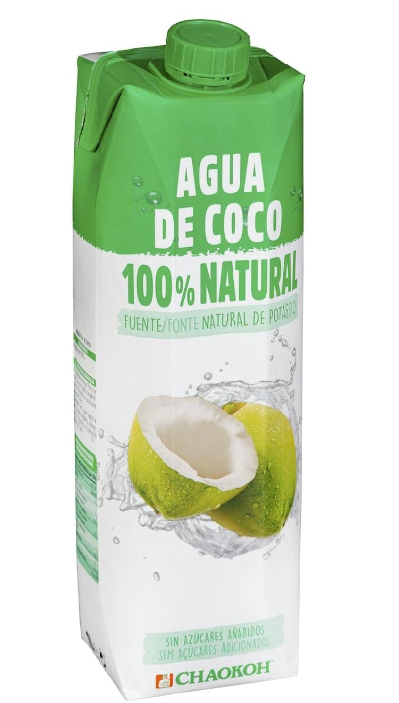 Agua de coco Chaokoh 100 natural