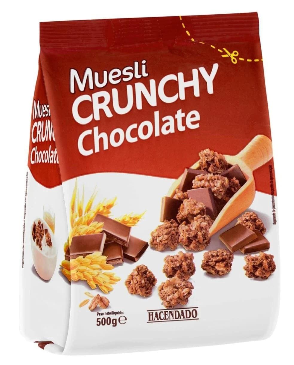 Muesli Crunchy Hacendado con 15 de chocolate