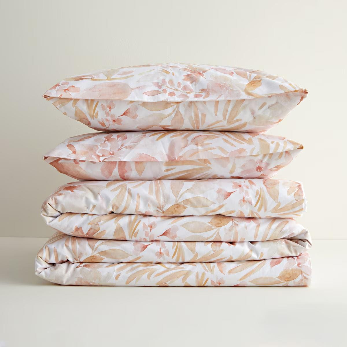 Juego de funda nórdica de algodón percal Catoira