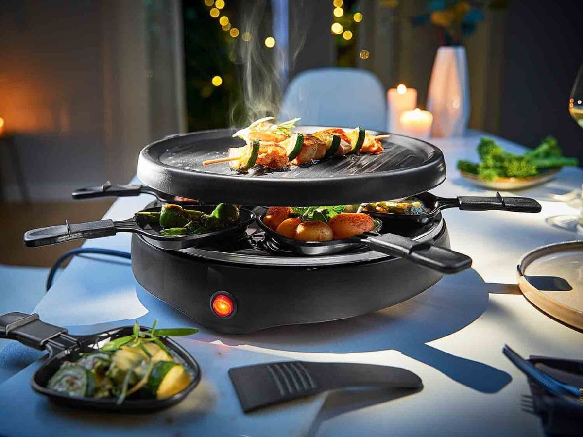 Raclette Grill de 800 W Silver Crest