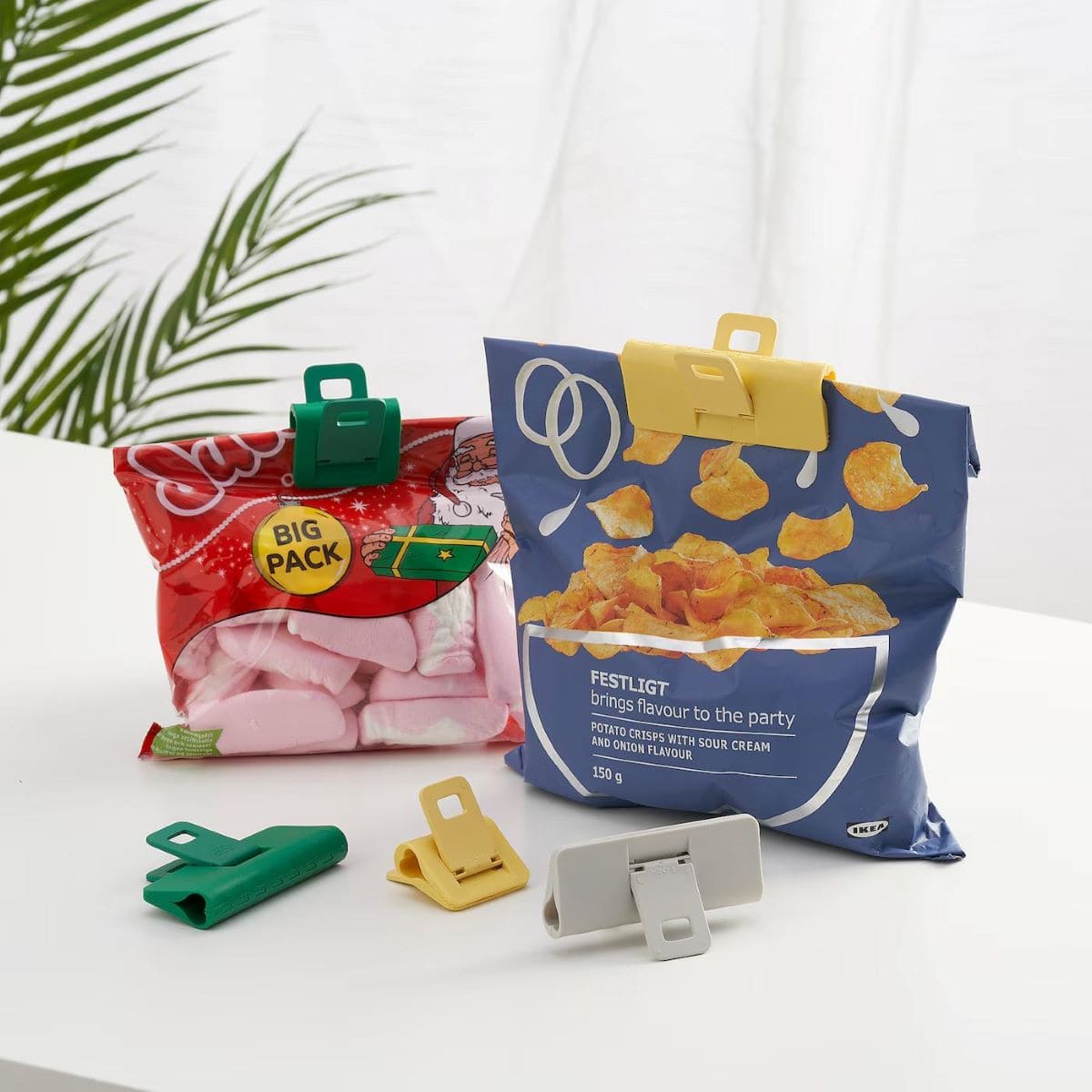 Juego de pinzas para bolsas ÖRINGABBORRE