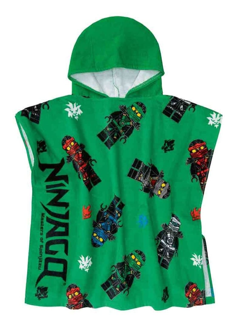 Toalla con capucha Lego