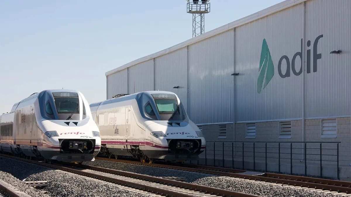 Imagen de una subestación de Adif