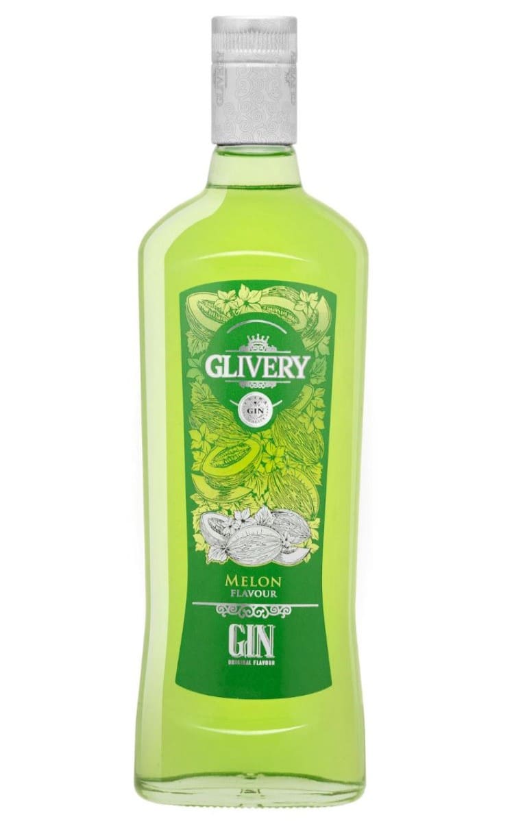 Ginebra sabor melón Gin Glivery