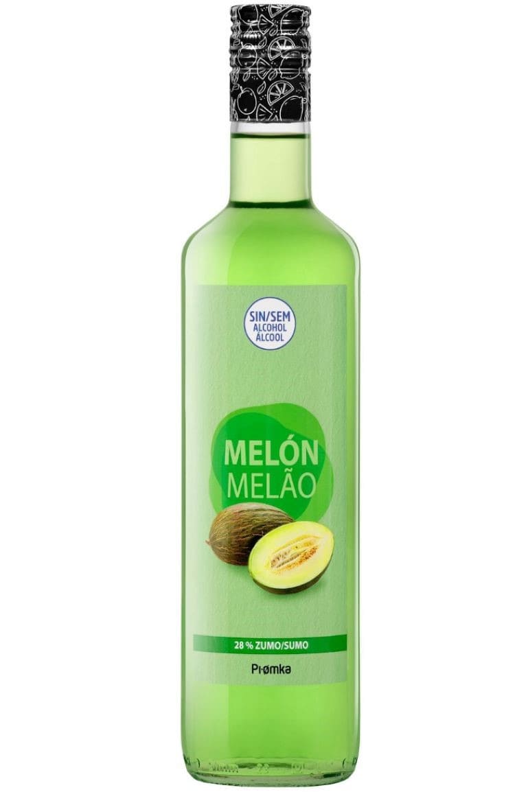 Licor melón sin alcohol Pi.omka