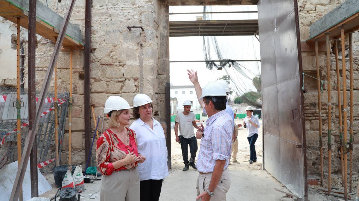 Visita a las obras en el Palacio Riquelme | Cristo García
