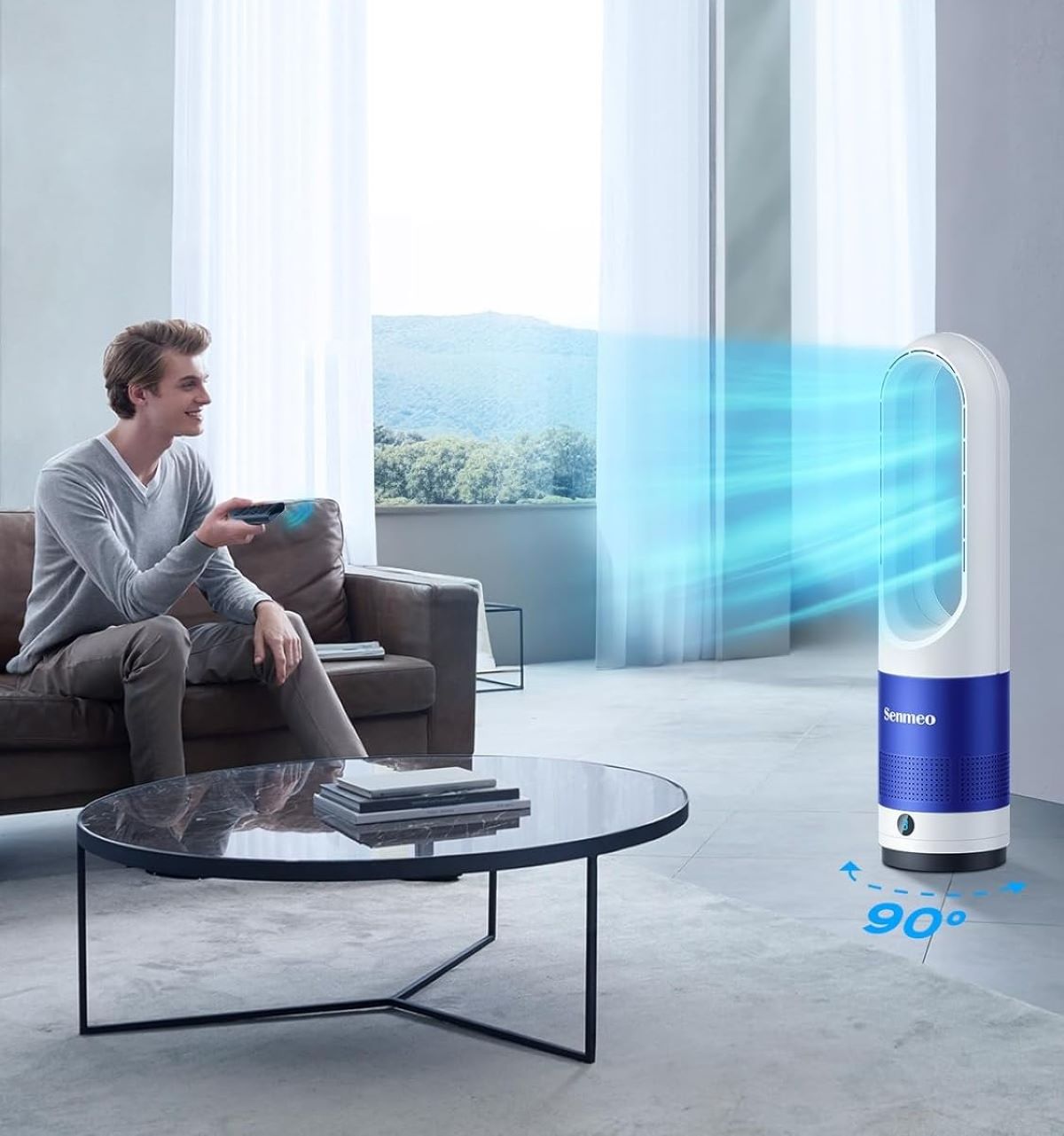 Ventilador sin aspas Senmeo de Amazon