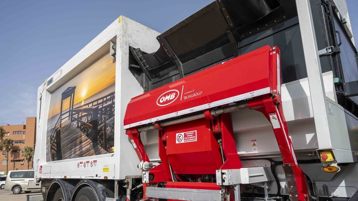 Imagen de uno de los camiones