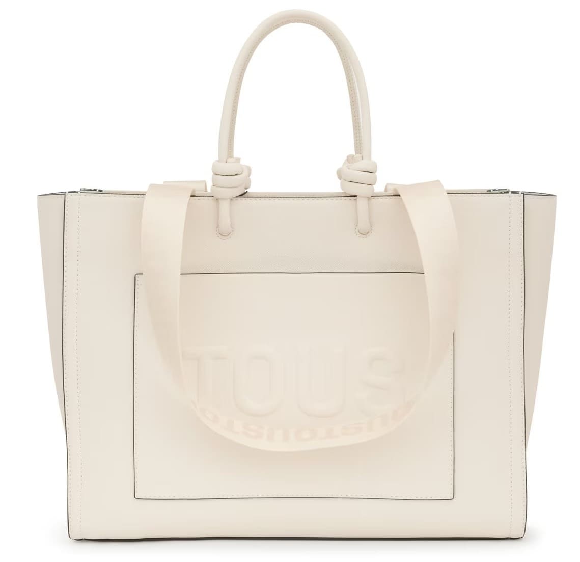 El bolso shopper grande Amaya beige Tous La Rue New