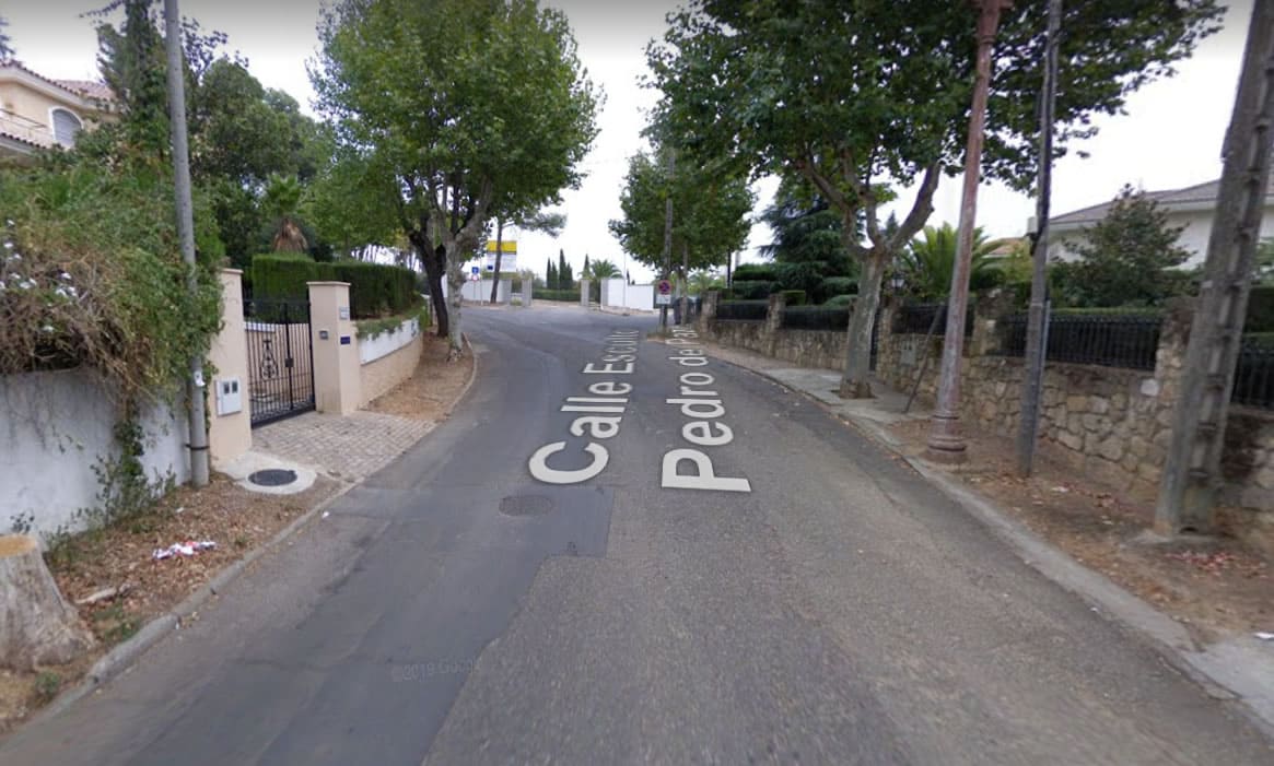 La calle Escultor Pedro de Paz en Córdoba