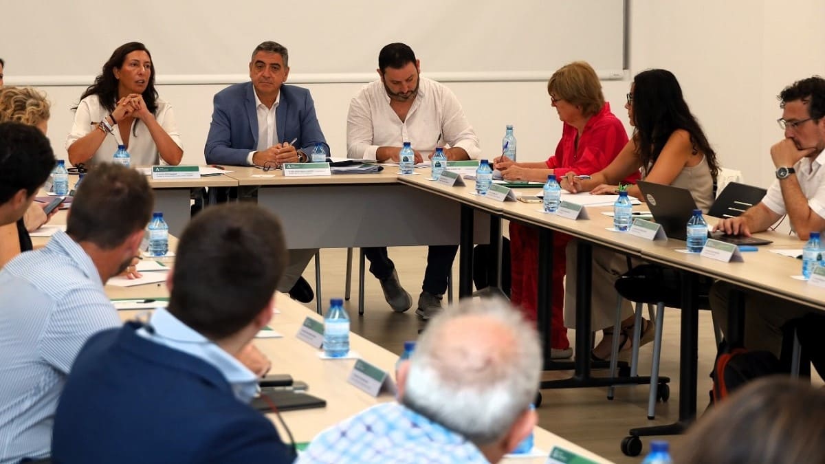Loles López, en el pleno extraordinario del Foro Andaluz para la Integración de Personas de Origen Migrante