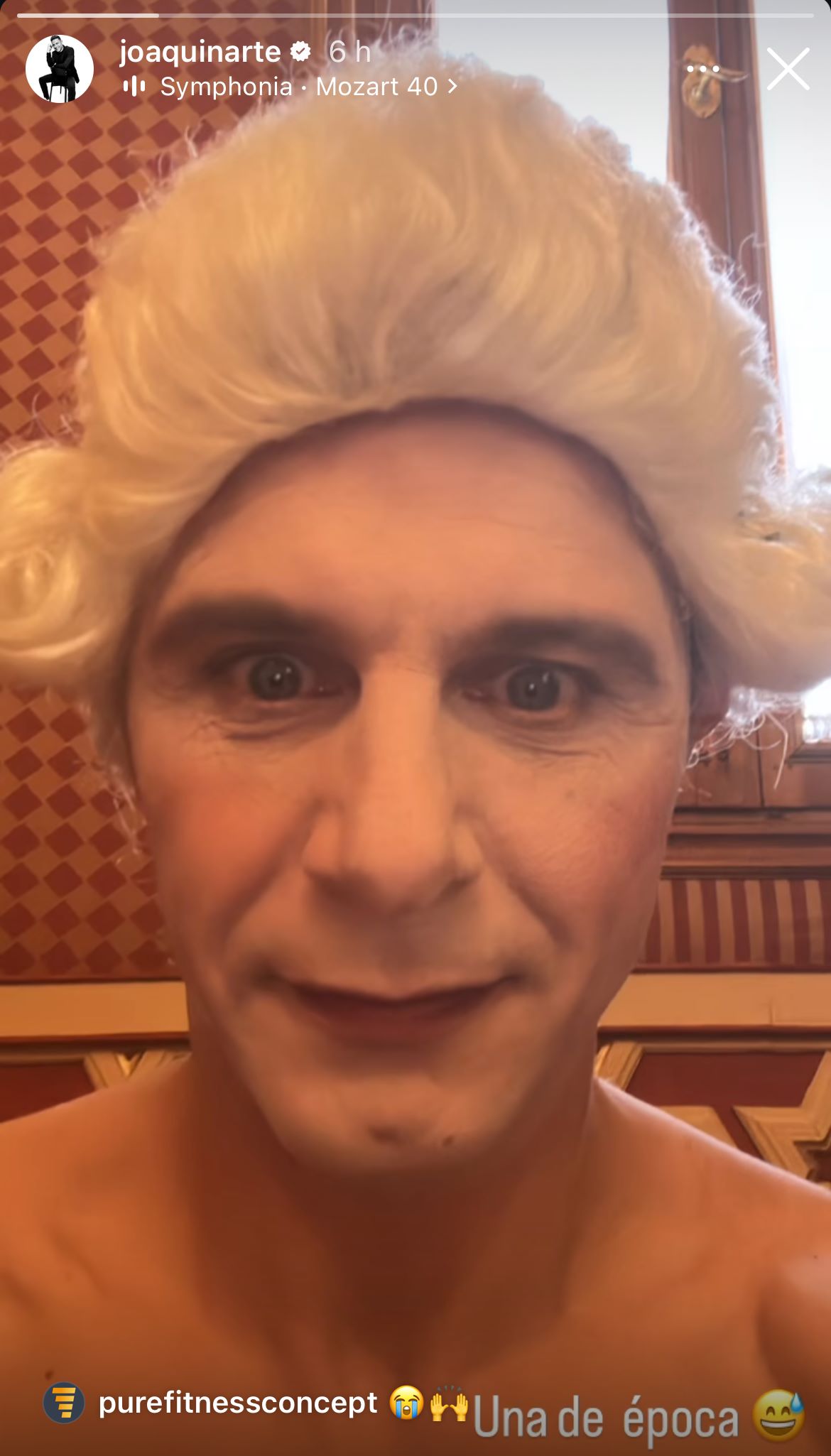 Joaquín Sánchez se viste de época | Instagram