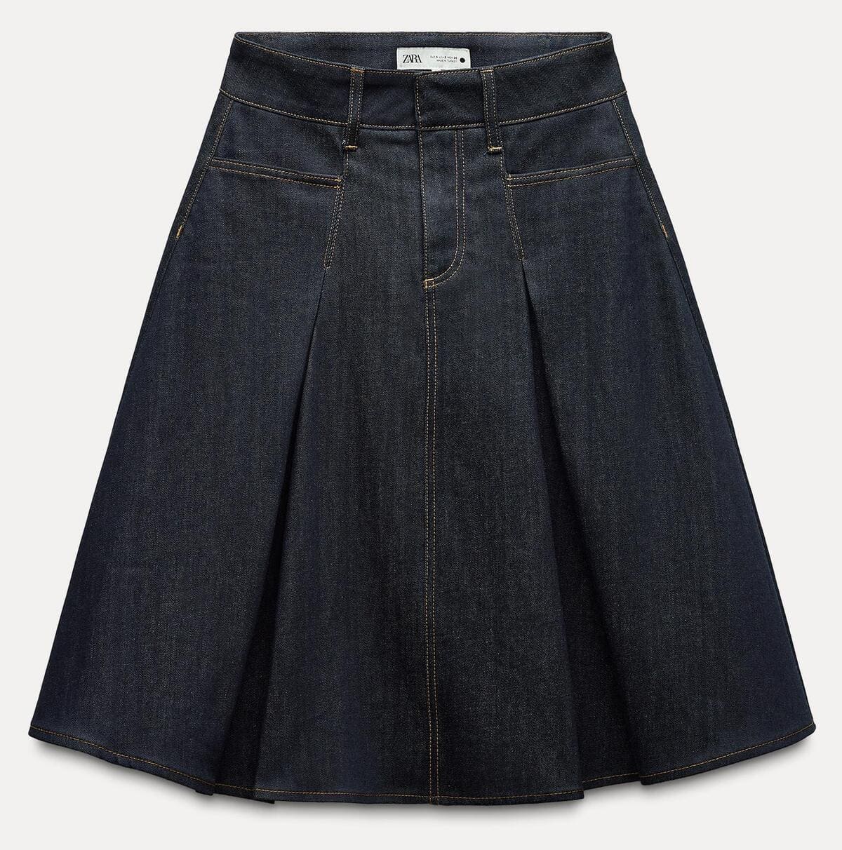 La nueva falda denim ZW Collection de Zara