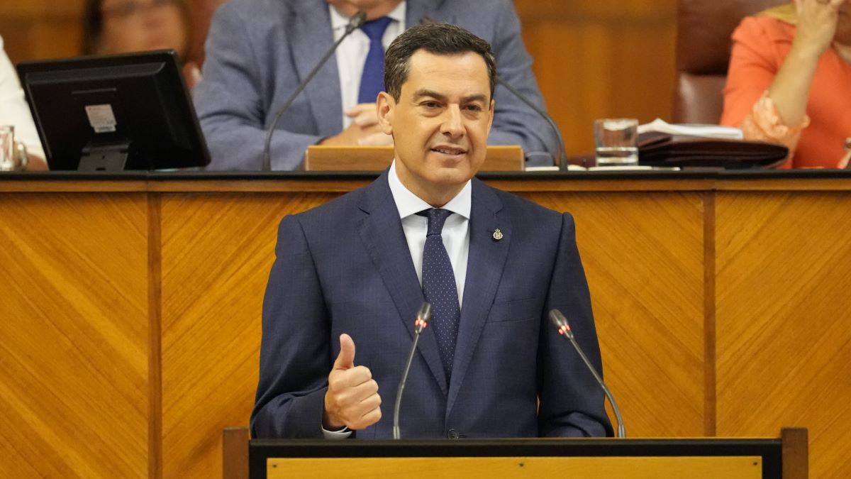 Juanma Moreno, presidente de la Junta de Andalucía