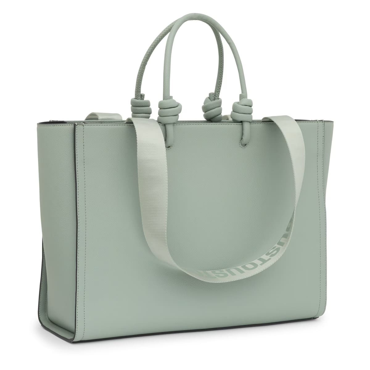 El bolso shopper grande Amaya gris piedra Tous La Rue New